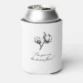 Rafraîchisseur Pour Canette Plante de poupée de coton noir Mariage d'étirement (Can Dos)