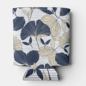 Rafraîchisseur Pour Canette Plante Tropical Feuille Motif sans joint (Dos)