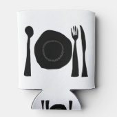 Rafraîchisseur Pour Canette Plaque et ustensiles (Dos)