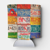 Rafraîchisseur Pour Canette Plaques de licence américaines Art America (Dos)