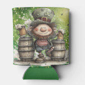 Rafraîchisseur Pour Canette Playful Leprechaun Illustration  (Dos)