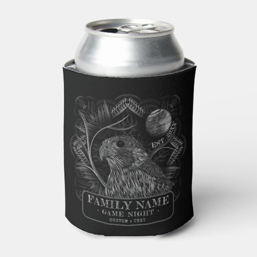 Rafraîchisseur Pour Canette Pleine lune de faucon (Can devant)