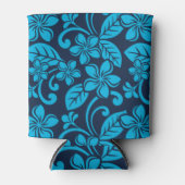 Rafraîchisseur Pour Canette ?PLUMÉRIE DE L'ÎLE (Bleu x 2) (Devant)