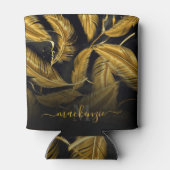 Rafraîchisseur Pour Canette Plumes d'or (Dos)