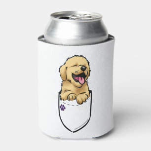 Rafraîchisseur Pour Canette Pocket Puppiez - Retriever doré