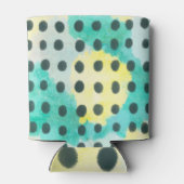 Rafraîchisseur Pour Canette Pois : arrière - plan abstrait multicolore. (Dos)