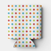 Rafraîchisseur Pour Canette Pois multicolores (Dos)