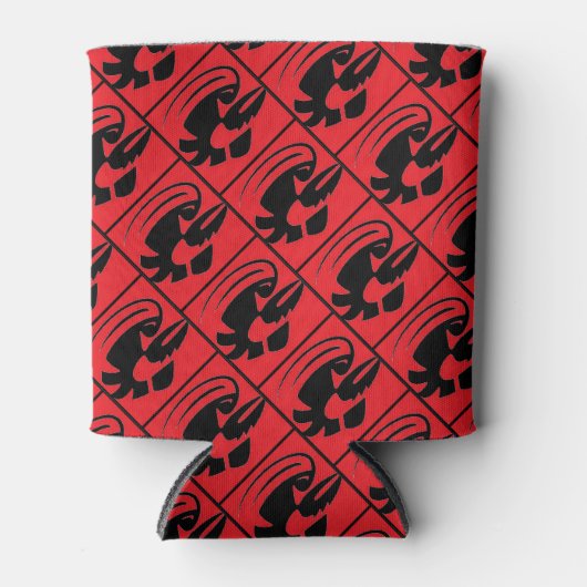 Rafraîchisseur Pour Canette Poisson à râpe stylisé (Devant)