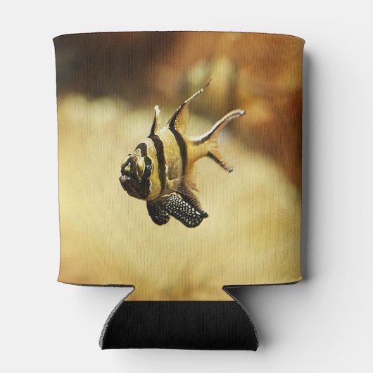 Rafraîchisseur Pour Canette Poisson-ange rayé solitaire (Dos)