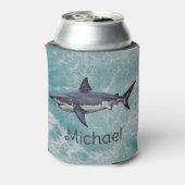 Rafraîchisseur Pour Canette Poisson bleu vert de l'océan (Can Dos)