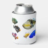 Rafraîchisseur Pour Canette Poisson d'eau de mer coloré (Can devant)