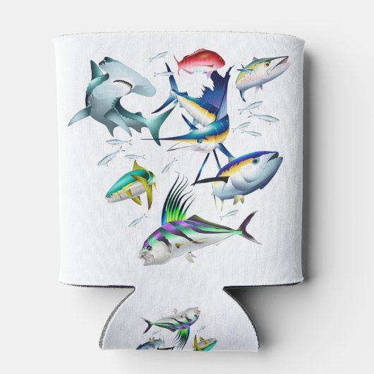 Rafraîchisseur Pour Canette Poisson du Pacifique (Dos)