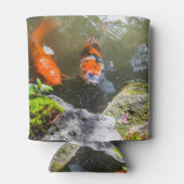 Rafraîchisseur Pour Canette Poisson Koi dans un étang (Dos)
