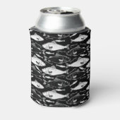 Rafraîchisseur Pour Canette Poisson Motif Fisher Cadeau noir (Can Dos)