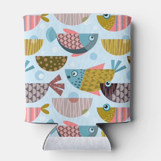 Rafraîchisseur Pour Canette Poisson rétro (Dos)