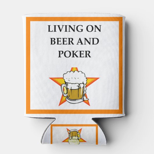 RAFRAÎCHISSEUR POUR CANETTE POKER (Dos)