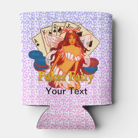 Rafraîchisseur Pour Canette Poker Fairy Can Cooler (Dos)