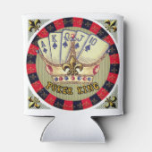 Rafraîchisseur Pour Canette Poker King Can Cooler (Dos)