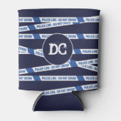 Rafraîchisseur Pour Canette Police Officier Fun Crime Scène Ne Pas Traverser L (Devant)