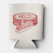 Rafraîchisseur Pour Canette Polis à chaussures rouges (Devant)