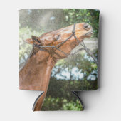 Rafraîchisseur Pour Canette 🐎 Polo Pony Douche Temps Boisson / Pâte de refroi (Devant)