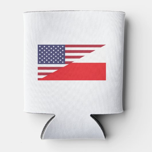 Rafraîchisseur Pour Canette Polonais Américain Can Cooler (Devant)