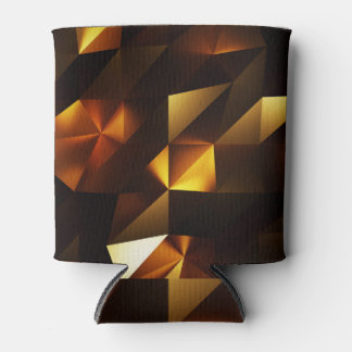 Rafraîchisseur Pour Canette Polygone or : rendu Abstrait 3D