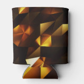 Rafraîchisseur Pour Canette Polygone or : rendu Abstrait 3D (Dos)
