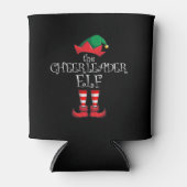 Rafraîchisseur Pour Canette Pom-pom girl Elfe Matching Family Christmas Pajama (Devant)