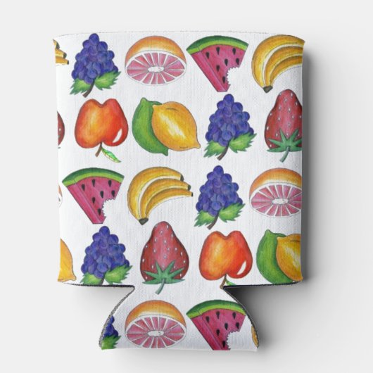 Rafraîchisseur Pour Canette Pomme Banane citron citron Lime Raisins Fruit Berr (Dos)