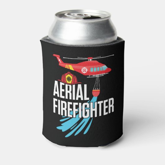 Rafraîchisseur Pour Canette Pompier aérien Feu de feu (Can Dos)