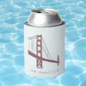 Rafraîchisseur Pour Canette Pont d'or San Francisco Mariage