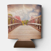 Rafraîchisseur Pour Canette Pont rustique en bois dans le pays (Dos)