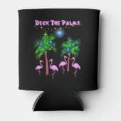 Rafraîchisseur Pour Canette Pont The Palms Tropical Pink Flamingos Palm Tree (Devant)