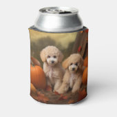 Rafraîchisseur Pour Canette Poodle Chiot Automne Citrouille délice (Can Dos)