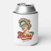 Rafraîchisseur Pour Canette Pop Art de Mama Retro Personnalisé 2 (Can Dos)