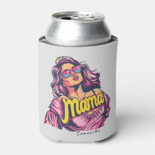 Rafraîchisseur Pour Canette Pop Art Retro Personnalisé (6)