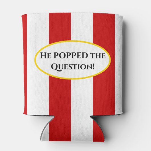 Rafraîchisseur Pour Canette Popcorn stylisé peut refroidir (Dos)