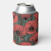 Rafraîchisseur Pour Canette Poppies à Viva Magenta (Can Dos)