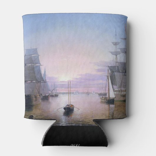 Rafraîchisseur Pour Canette Port de Boston 1850 (Dos)