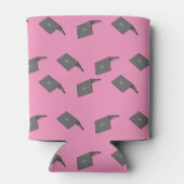 Rafraîchisseur Pour Canette Portable gris avec logo d'oiseau (Dos)