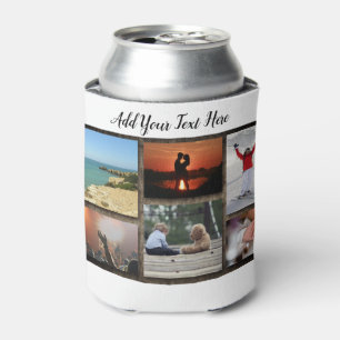 Rafraîchisseur Pour Canette Porte-canette personnalisé avec collage de photos