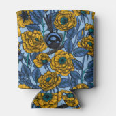 Rafraîchisseur Pour Canette Porté en rose (Dos)