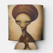 Rafraîchisseur Pour Canette Portrait Alien antique (Dos)