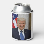 Rafraîchisseur Pour Canette Portrait officiel de Donald Trump (Can devant)