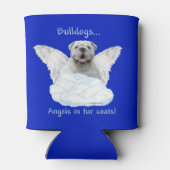 Rafraîchisseur Pour Canette Poster de Bulldog Angel (Dos)