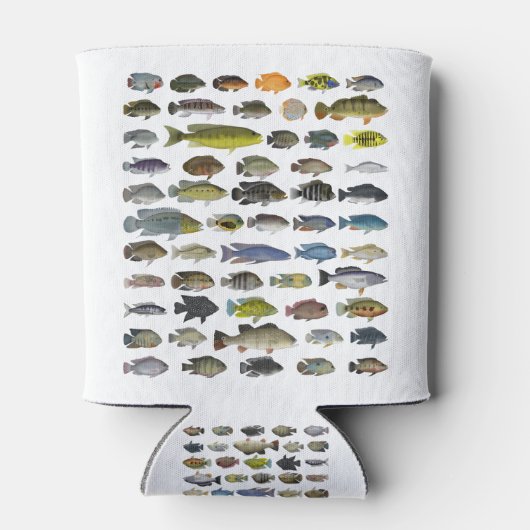 Rafraîchisseur Pour Canette Poster du groupe Cichlid (Dos)