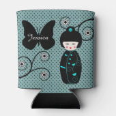 Rafraîchisseur Pour Canette Pot Polka japonais personnalisé (Dos)