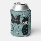 Rafraîchisseur Pour Canette Pot Polka japonais personnalisé (Can Dos)