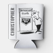 Rafraîchisseur Pour Canette Potholing Club Entrée dans le sol Dessin (Devant)